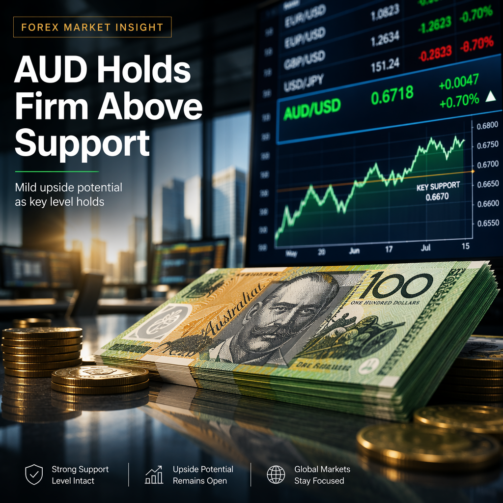 Australian Dollar Holds Above Key Support, Upside Potential Remains Against US Dollar
