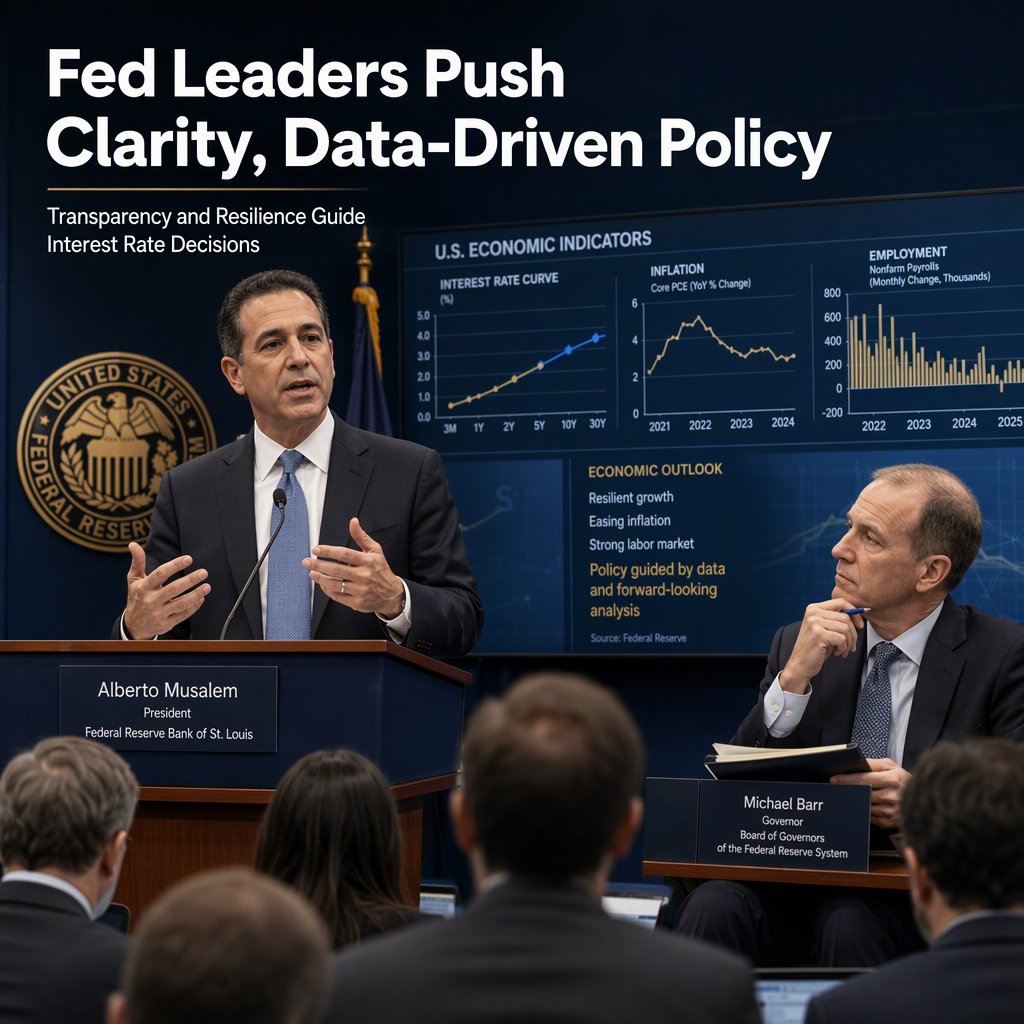 Fed Officials Stress Transparent Communication and Data-Driven Policy Amid Economic Resilience