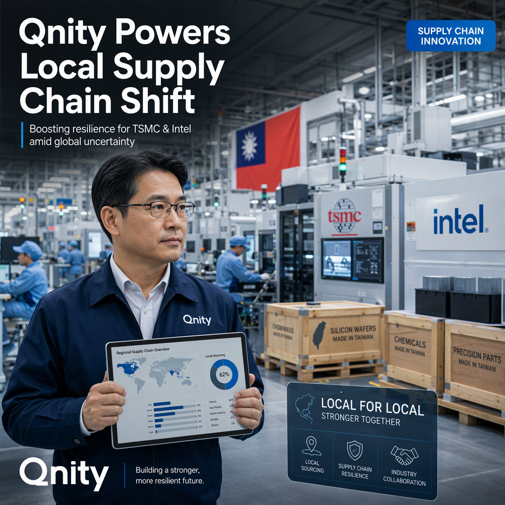 Qnity Adopts 'Local-for-Local' Strategy to Strengthen Semiconductor Supply Chains for TSMC and Intel