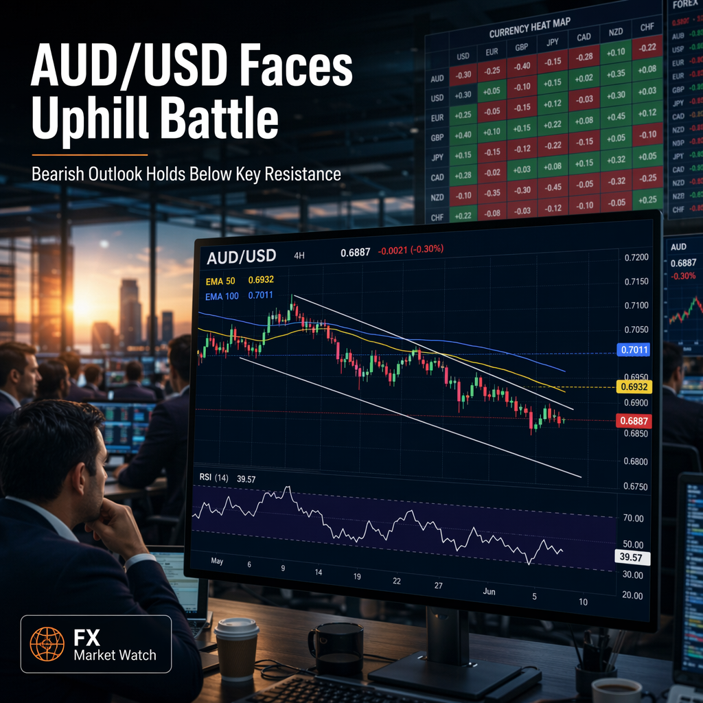AUD/USD Attempts Recovery but Bearish Bias Persists Below Key Technical Levels