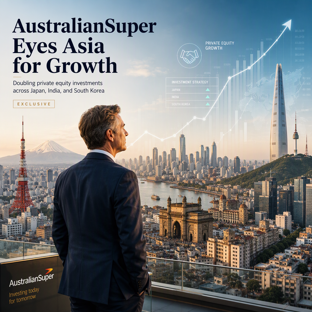 AustralianSuper Plans Major Expansion of Private Equity Investments in Asia