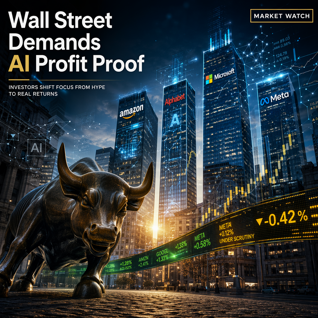 Wall Street Shifts Focus to AI Return on Investment as Hyperscalers Face New Scrutiny