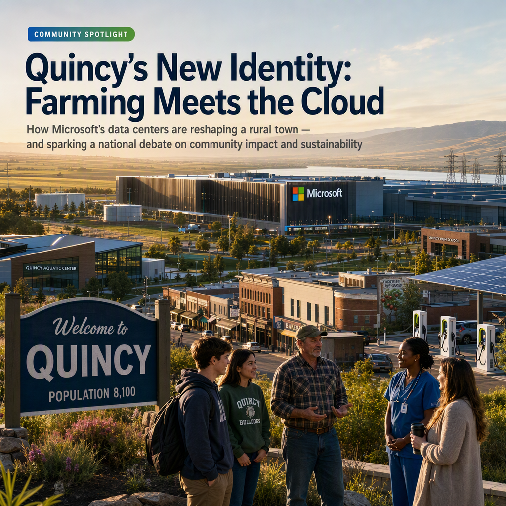 Microsoft Showcases Quincy, Washington as Model for Data Center Community Benefits Amid National Scrutiny