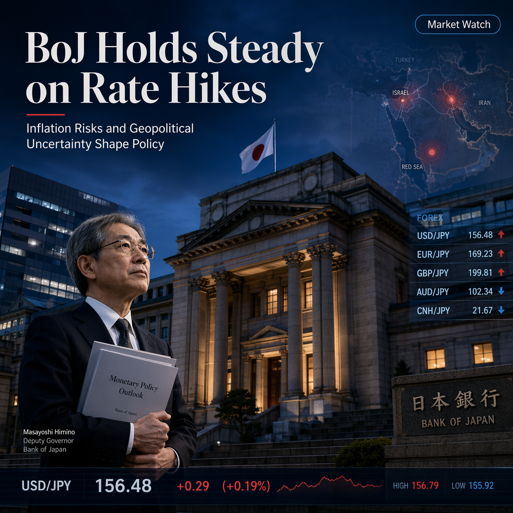 Bank of Japan Signals Continued Rate Hikes Amid Inflation and Geopolitical Uncertainty