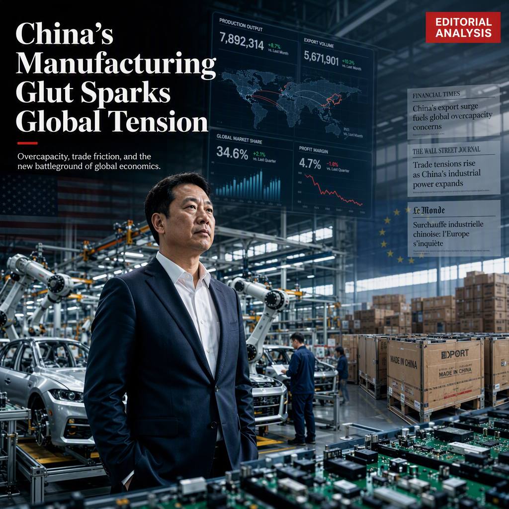 China's Hypercompetitive Manufacturing Spurs Global Overcapacity and International Backlash