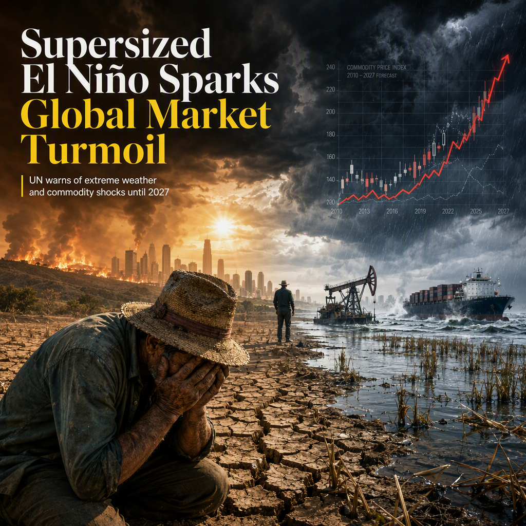 UN Warns of 'Supersized' El Niño Threatening Global Economy and Commodity Markets Until 2027