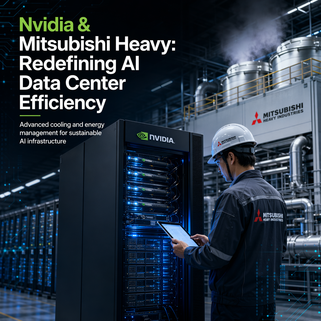 Nvidia and Mitsubishi Heavy Industries Explore Partnership to Boost AI Data Center Efficiency