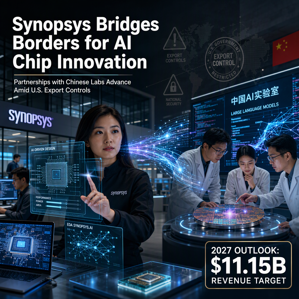 Synopsys Seeks Partnerships with Chinese AI Labs to Accelerate Chip Design Amid Export Controls
