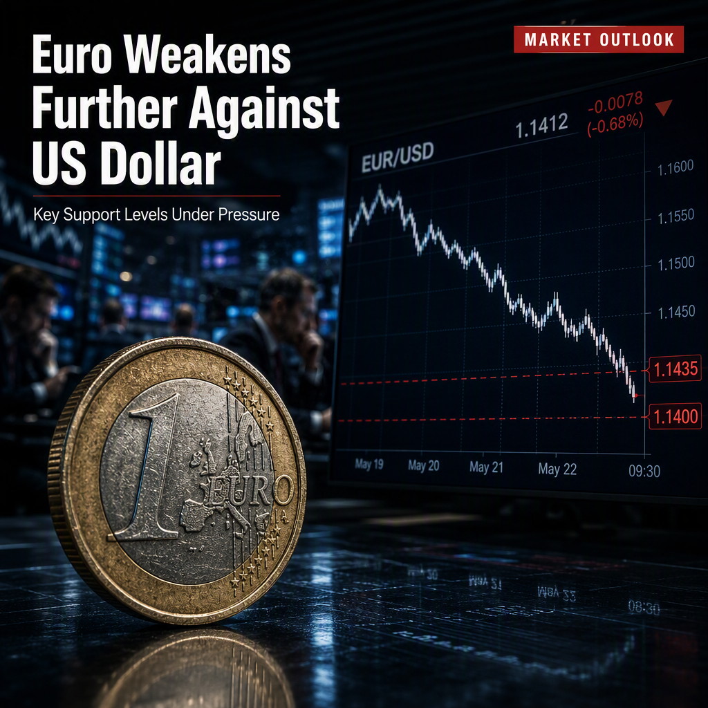 Euro Extends Losing Streak Against US Dollar, UOB Sees Further Downside