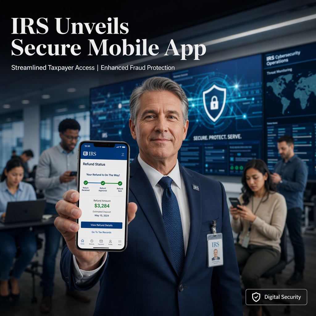 IRS Launches New Mobile App to Enhance Security and Combat Fraud Amid Surging Online Demand