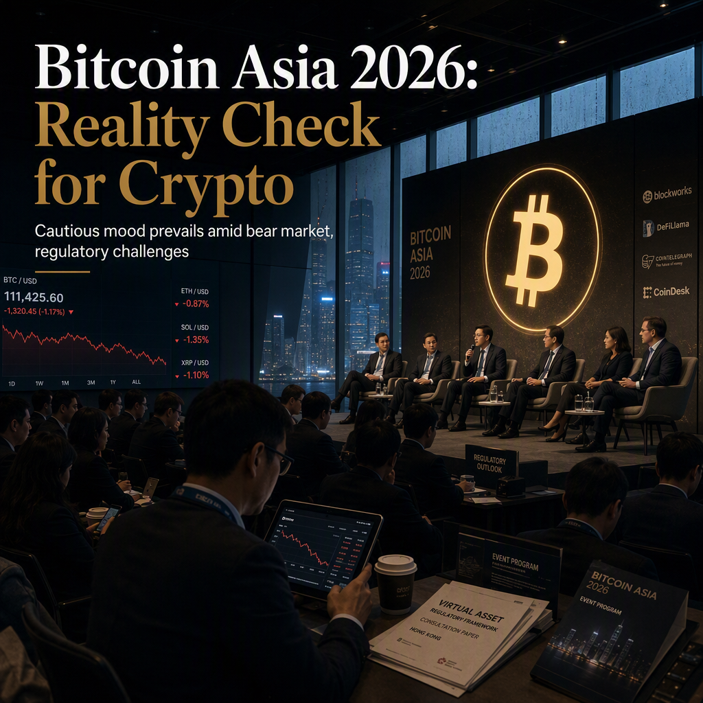 Bitcoin Asia Event in Hong Kong Highlights Cautious Sentiment Amid Bear Market and Regulatory Hurdles
