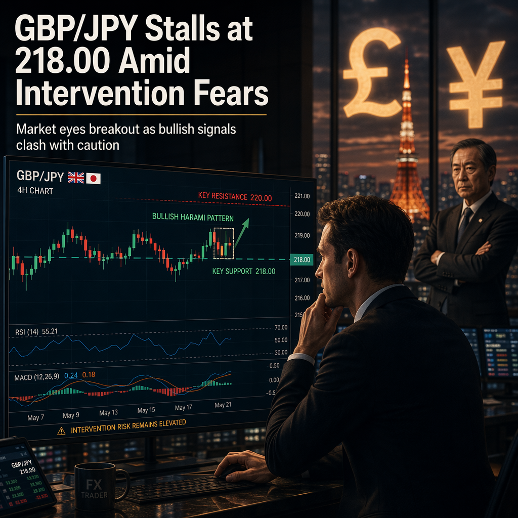 GBP/JPY Holds 218 Support Amid Bullish Signals and Intervention Fears