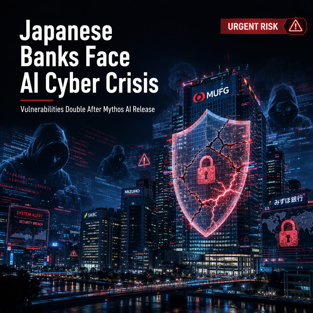 Japanese Banks See Surge in Cyber Vulnerabilities After Mythos AI Release