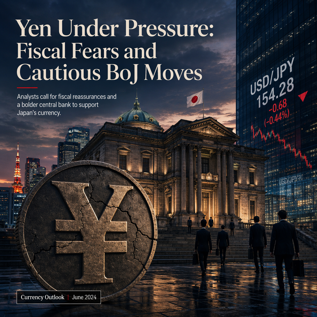 Japanese Yen Faces Pressure Amid Fiscal Concerns and Cautious BoJ Policy, Government Reaffirms Central Bank Independence
