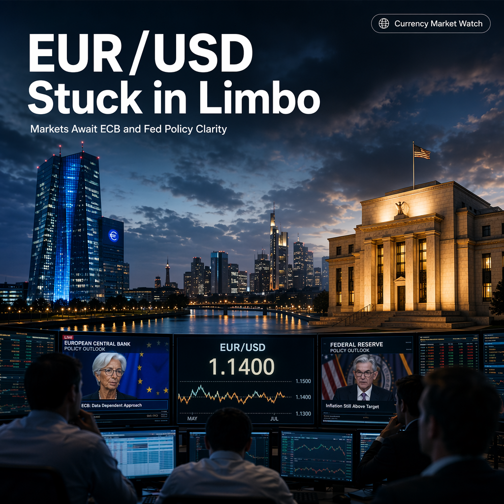 EUR/USD Remains Range-Bound as Markets Weigh ECB and Fed Policy Paths
