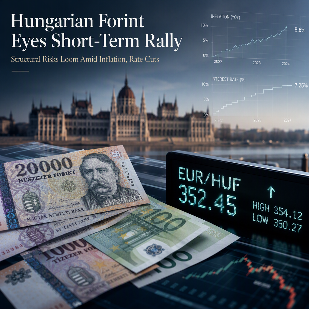 Hungarian Forint Poised for Short-Term Gains Against Euro Amid Structural Headwinds, Says Commerzbank