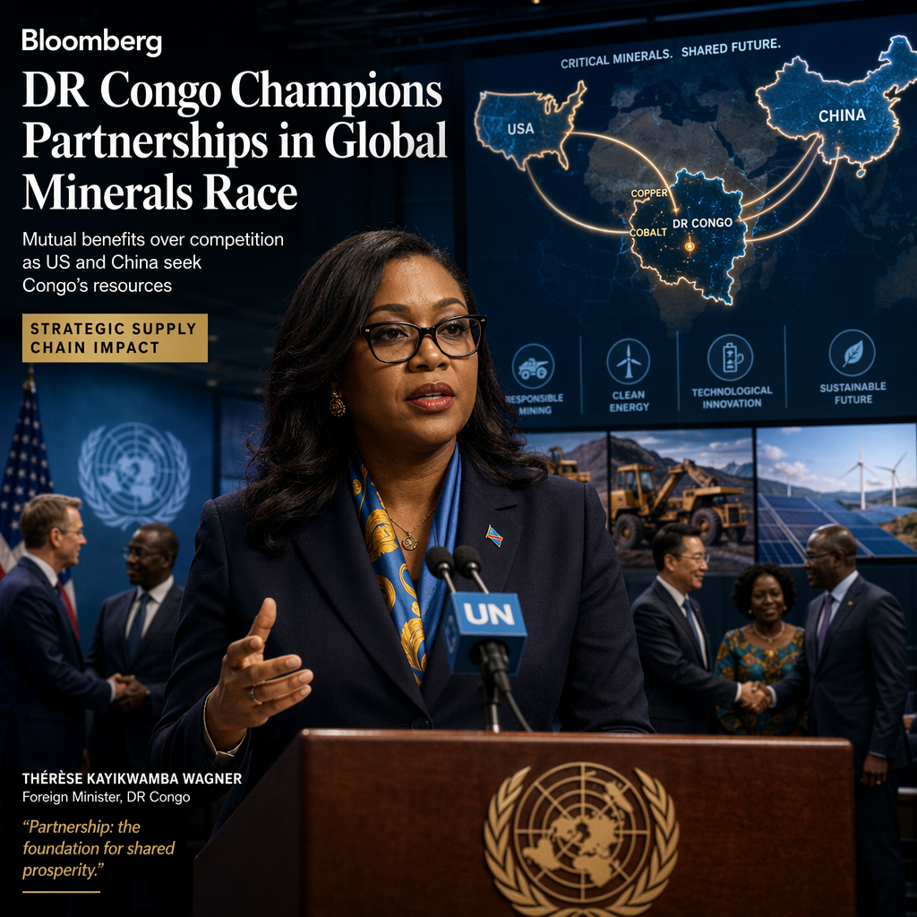 DR Congo Emphasizes Partnership Over Competition Amid US-China Critical Minerals Race