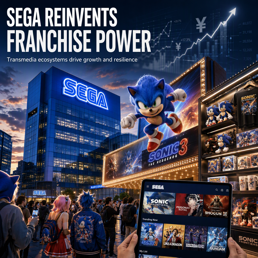 Sega Transforms Business Model with Transmedia Ecosystem Strategy, Boosting Franchise Value