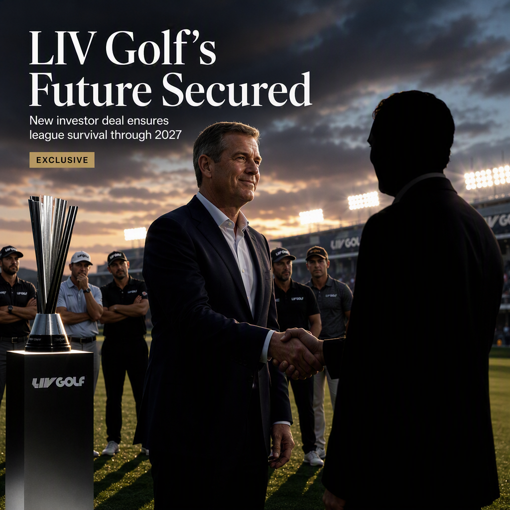 LIV Golf Secures New Lead Investor, Ensuring League's Survival Through 2027