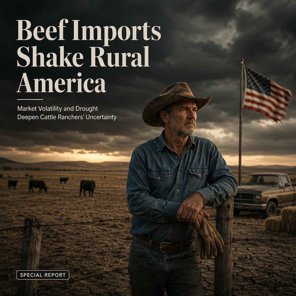 Trump Administration's Beef Import Plan Sparks Volatility and Concern Among U.S. Cattle Ranchers