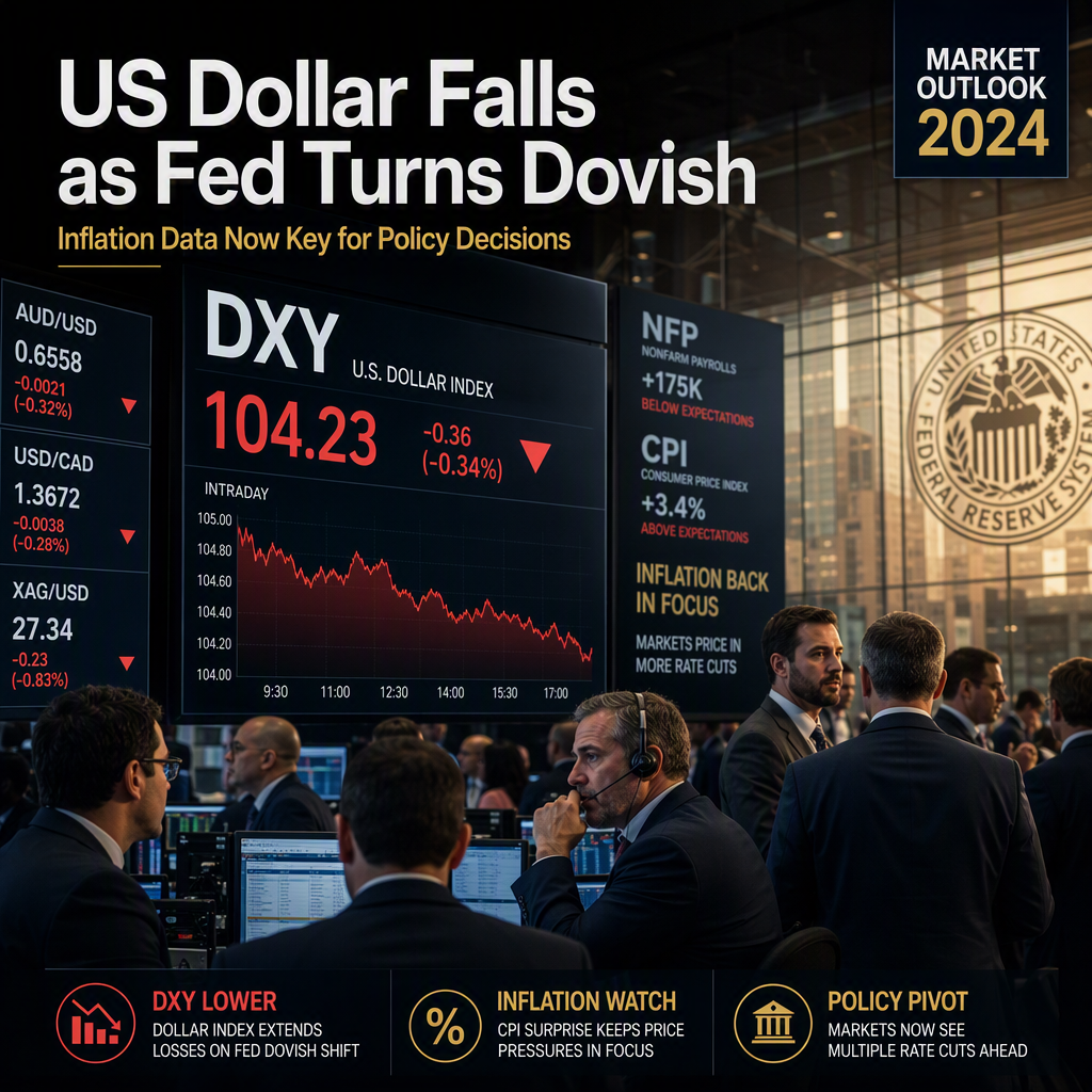 US Dollar Softens as Fed Dovishness and Upcoming Inflation Data Dampen NFP Impact