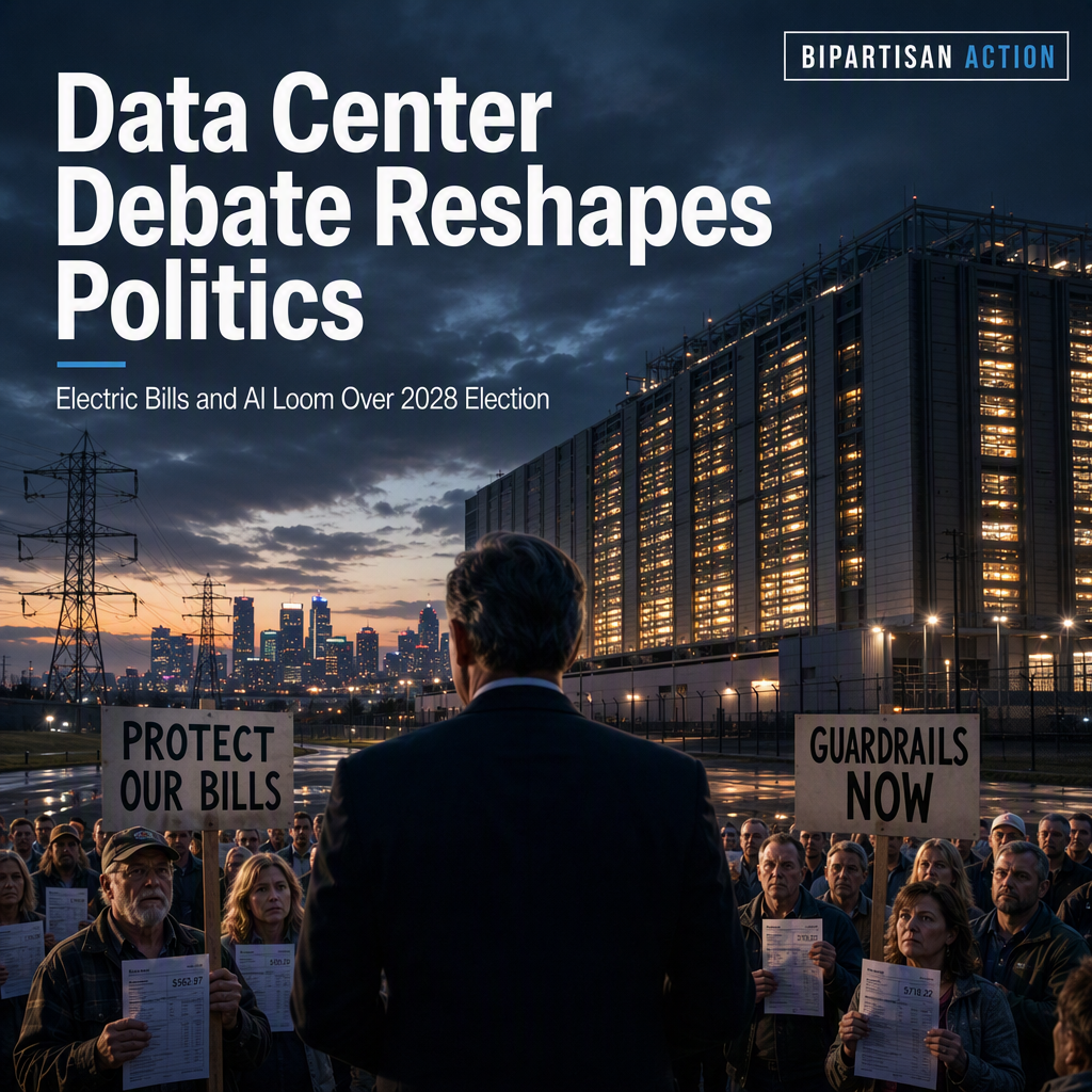 US Governors Shift Stance on Data Centers Amid Rising Electric Bills and Political Pressure