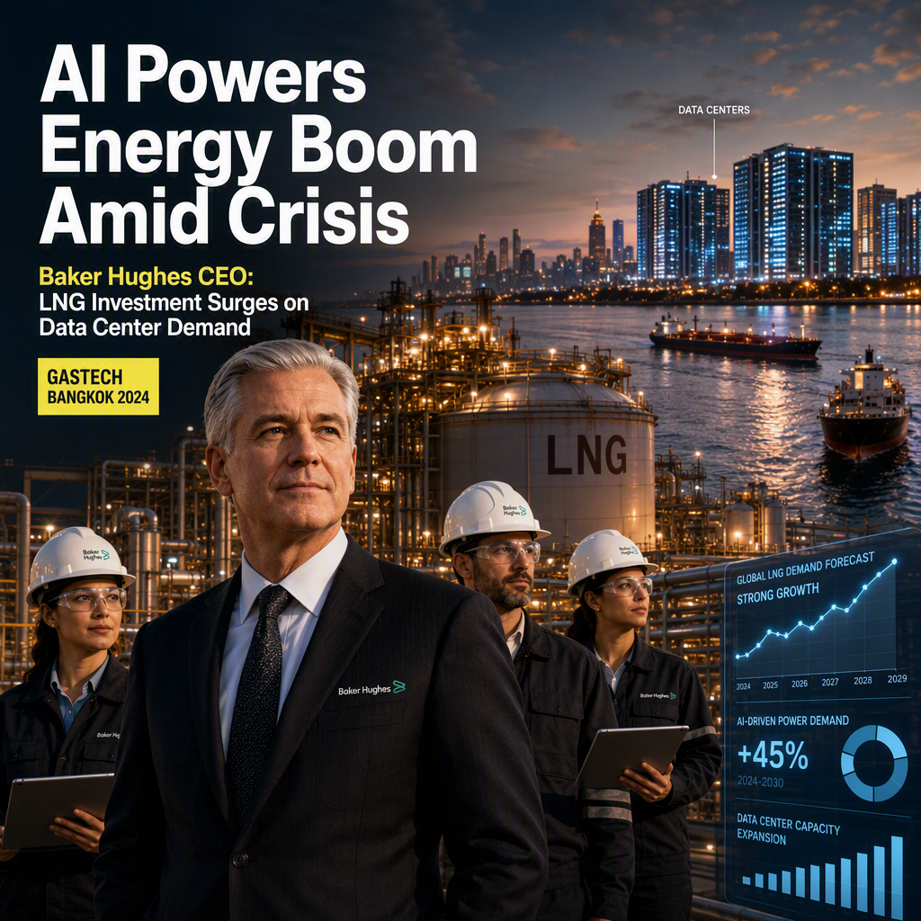 Baker Hughes CEO: AI-Driven LNG Demand Keeps Energy Projects on Track Despite Higher Rates