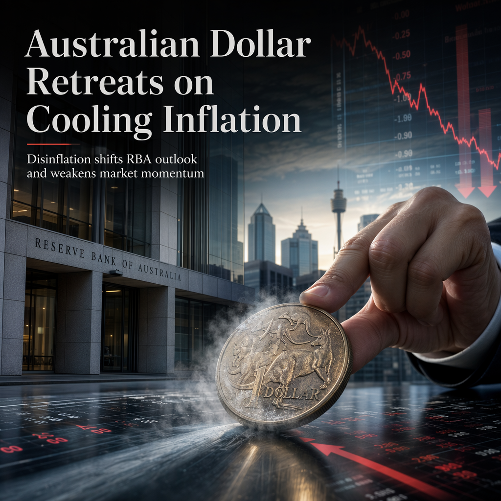 Australian Dollar Retreats as Cooling Inflation Dampens RBA Rate Hike Expectations
