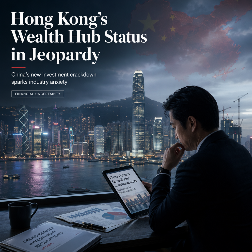 China's Stricter Cross-Border Investment Rules Shake Hong Kong's Wealth Hub Status