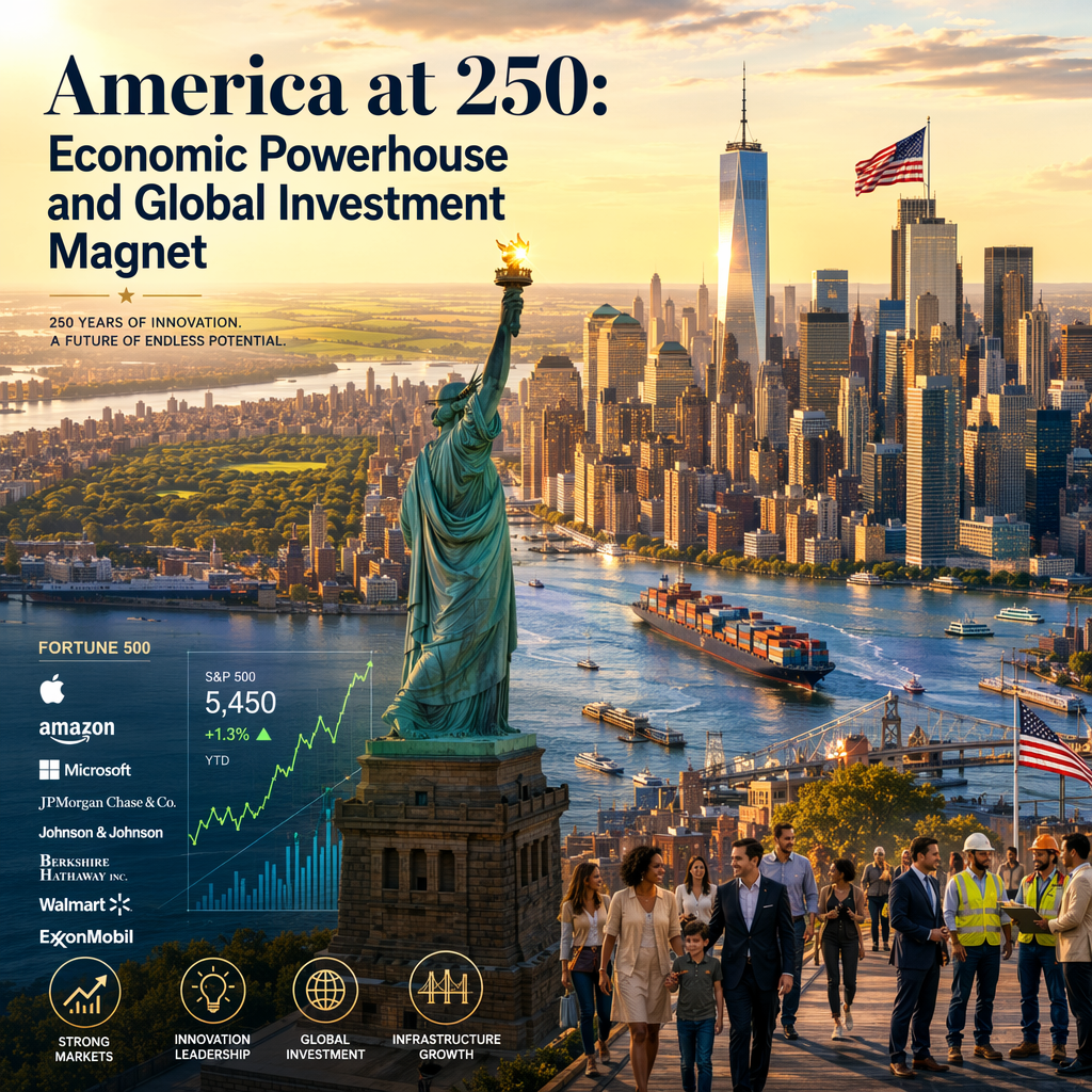 America's 250th Anniversary Highlights Economic Strength and Investment Appeal