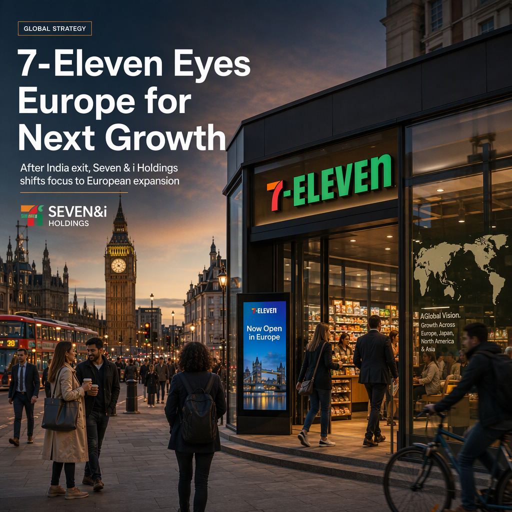 Seven & i Holdings Targets European Expansion After Exiting India