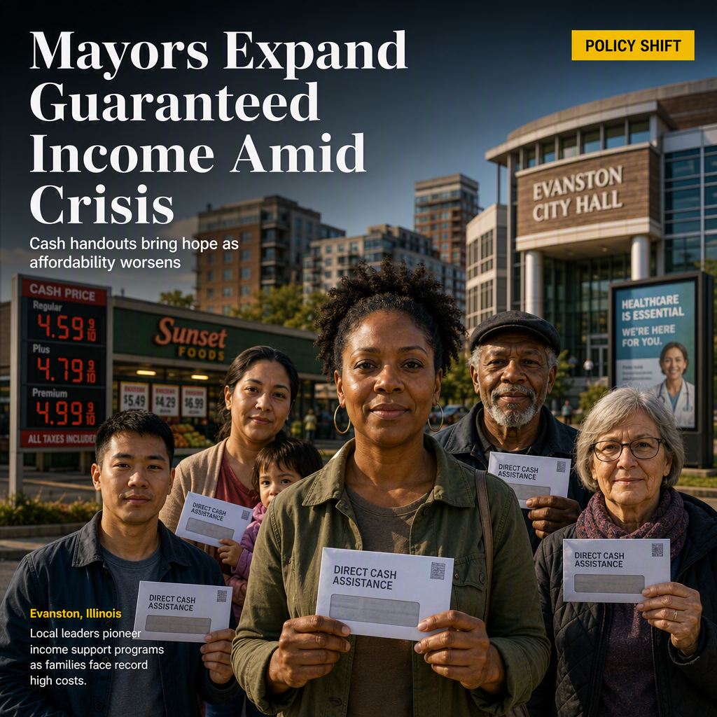 Mayors Expand Guaranteed Income Programs Amid Rising Affordability Crisis in the U.S.
