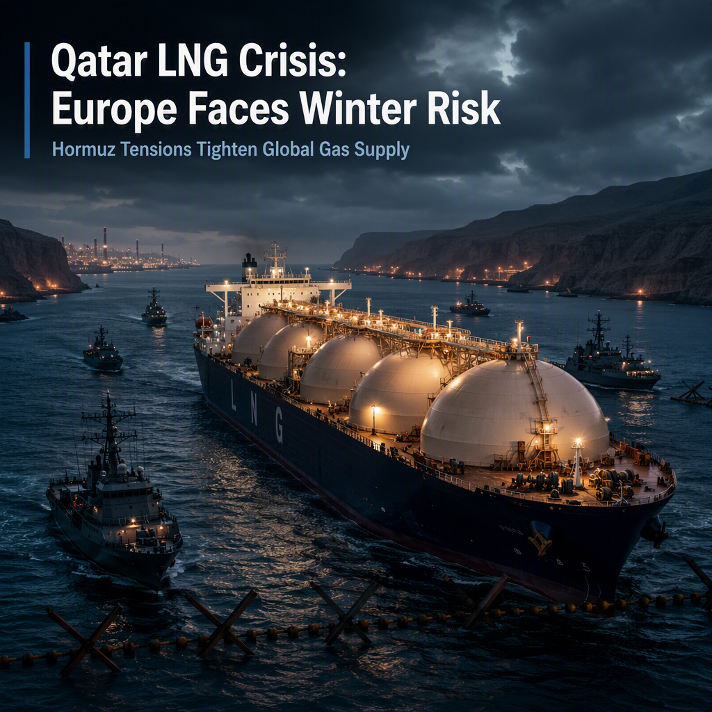 Qatari LNG Force Majeure and Hormuz Tensions Threaten European Gas Supplies