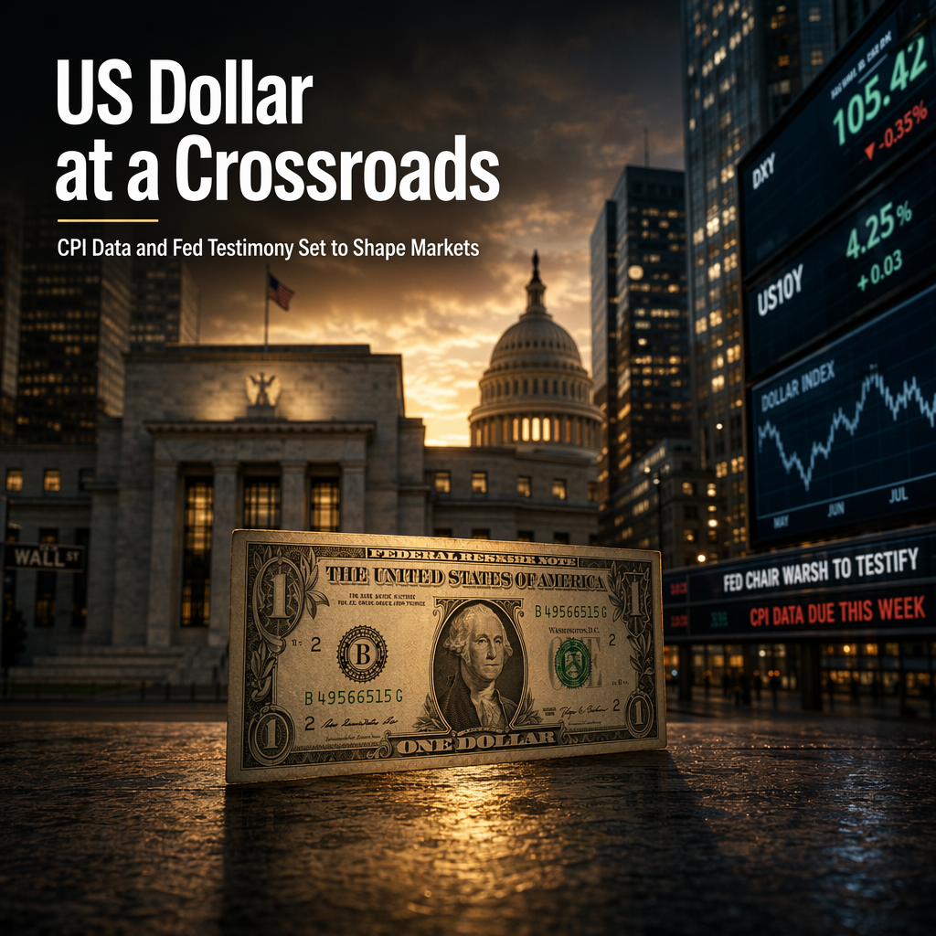 US Dollar Faces Key Test Ahead of US CPI and Fed Chair Warsh’s Testimony