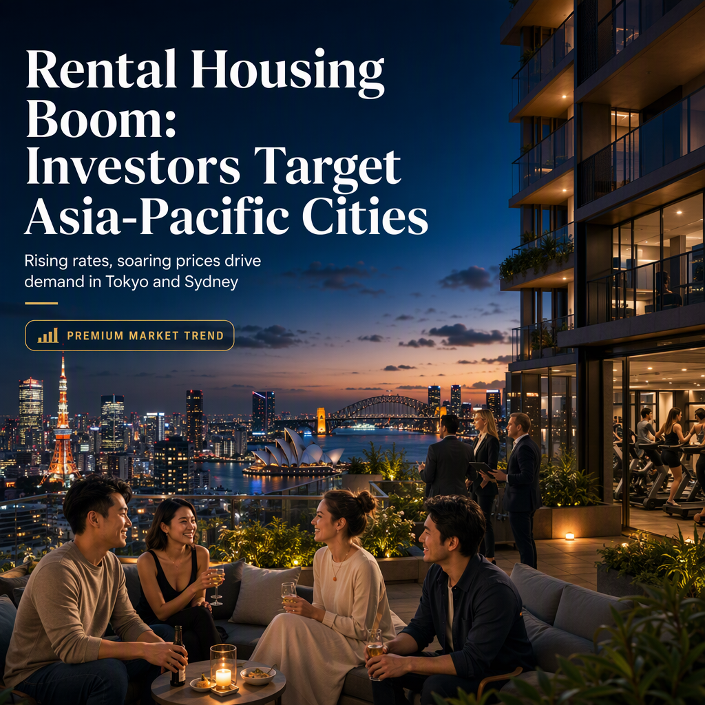 Investors Flock to Rental Housing in Japan and Australia Amid Rising Rates and Home Prices