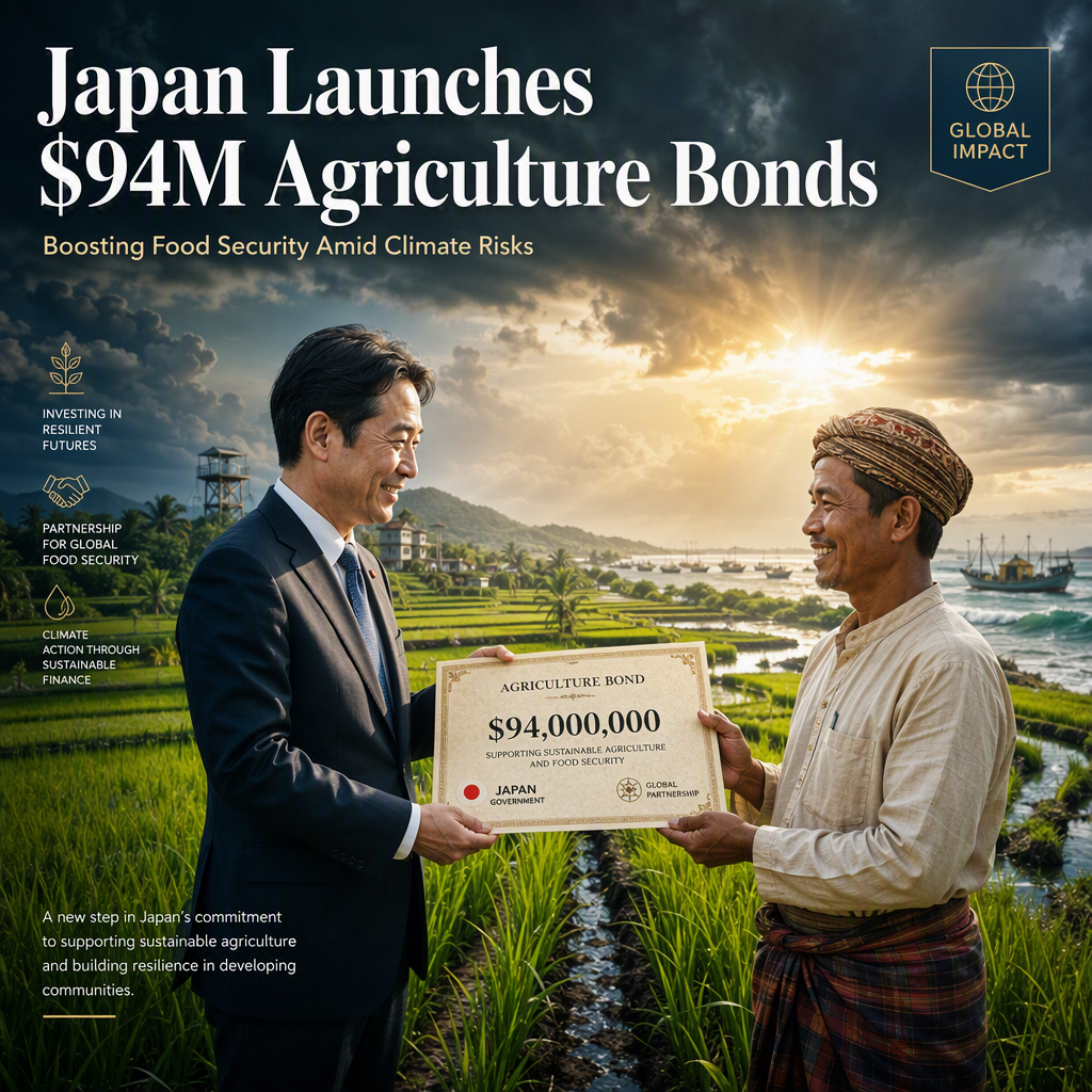Japan Plans Up to $94 Million in Agriculture Bonds to Aid Developing Countries Amid Food Security Risks