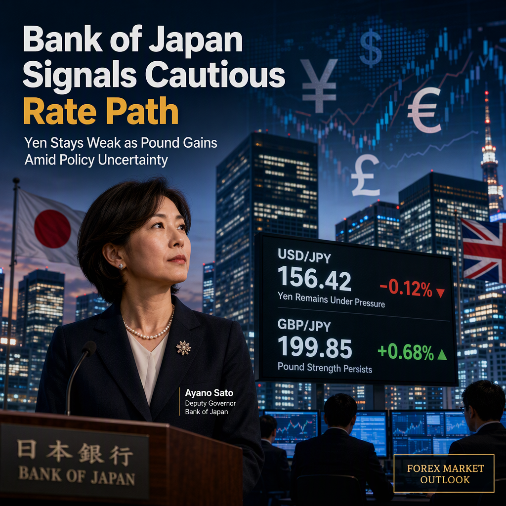 Bank of Japan Policymakers Signal Gradual Rate Hikes, Yen Remains Under Pressure Against Major Currencies
