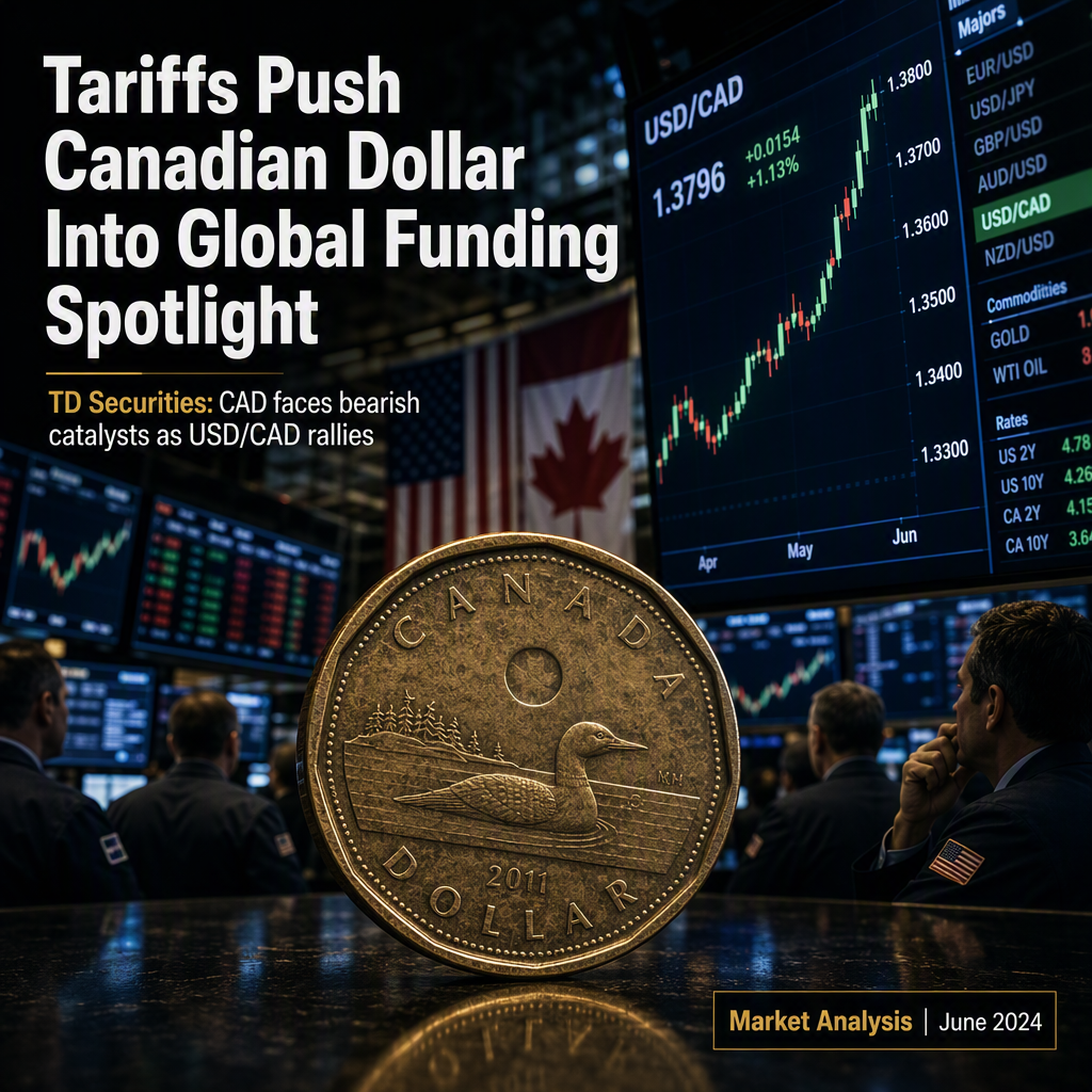TD Securities: Tariffs Propel Canadian Dollar Toward Global Funding Currency Status