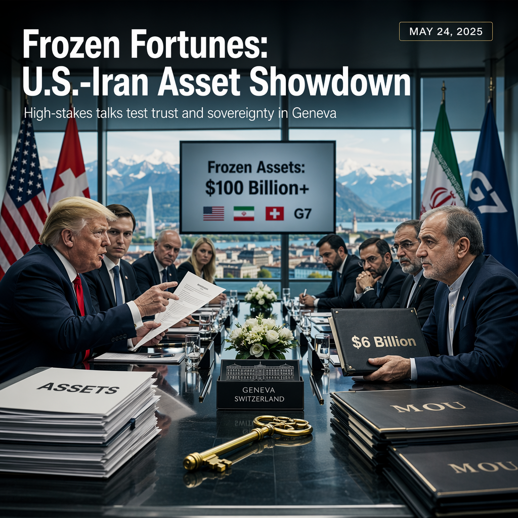 Dispute Over Billions in Frozen Iranian Assets Threatens Trump’s Iran Deal Implementation