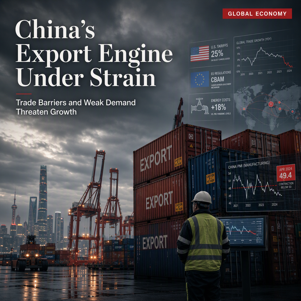 China Faces Mounting Trade Pressures Amid Weak Domestic Demand and Global Barriers