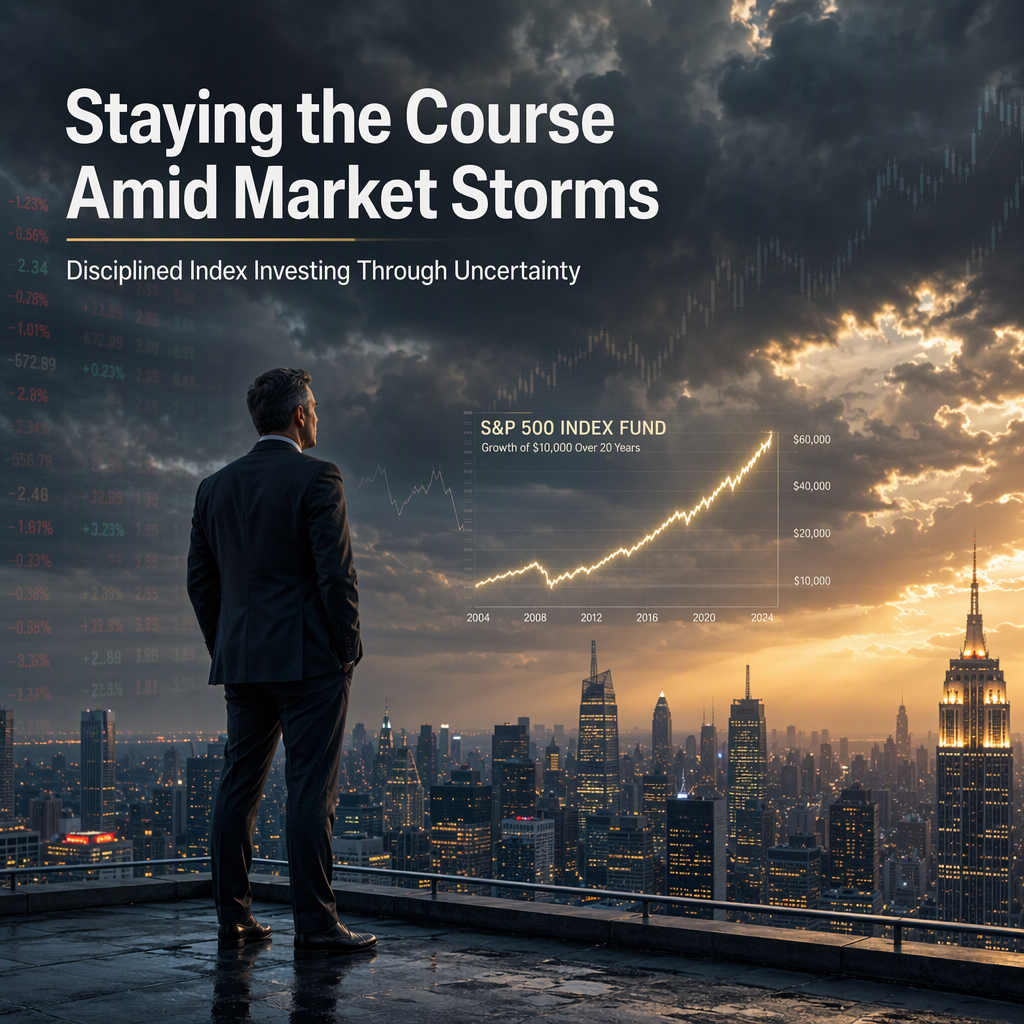 Despite Global Headwinds and Market Uncertainty, Staying Invested in Index Funds Remains the Strategy