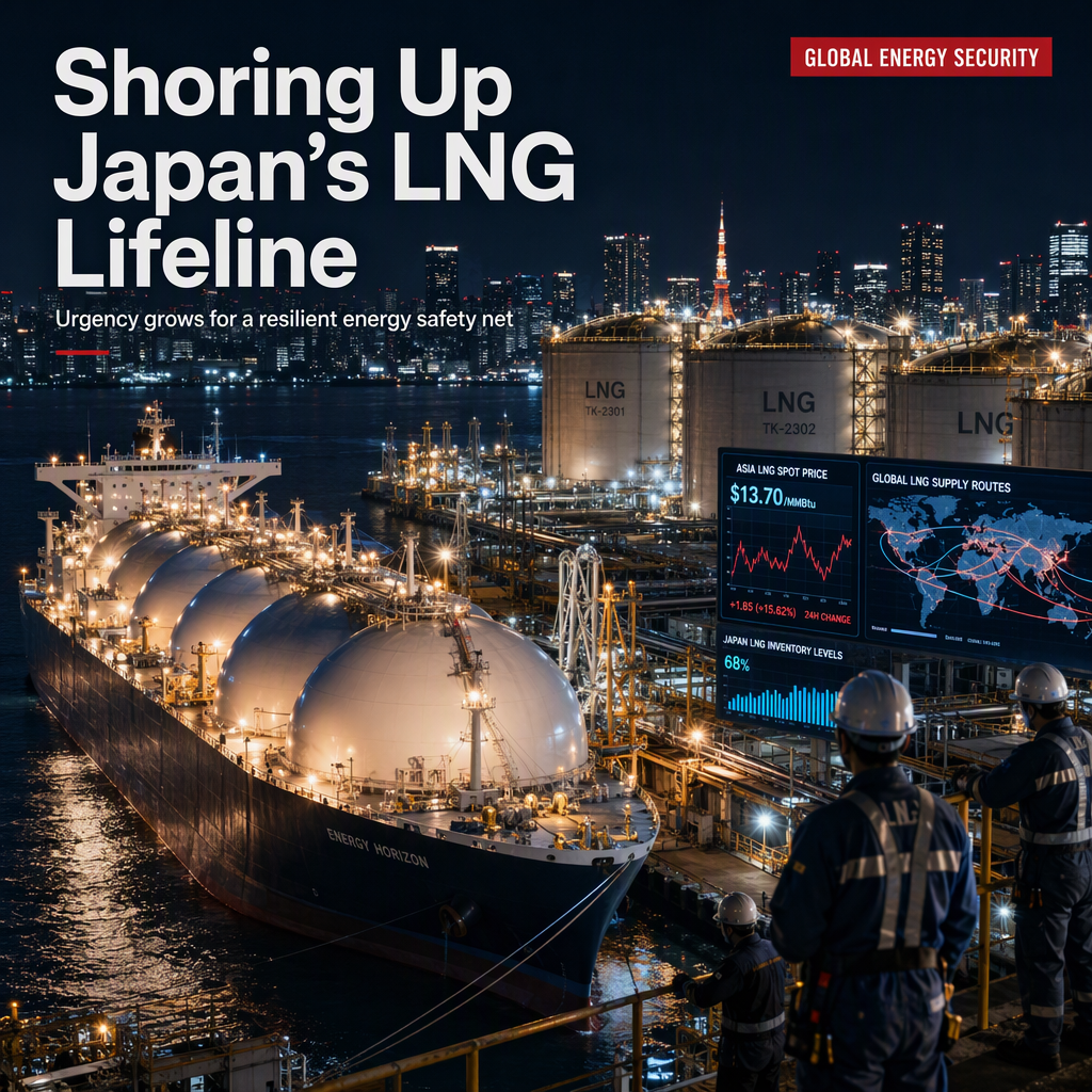 Japan Urged to Build LNG Safety Net Amid Persistent Global Volatility