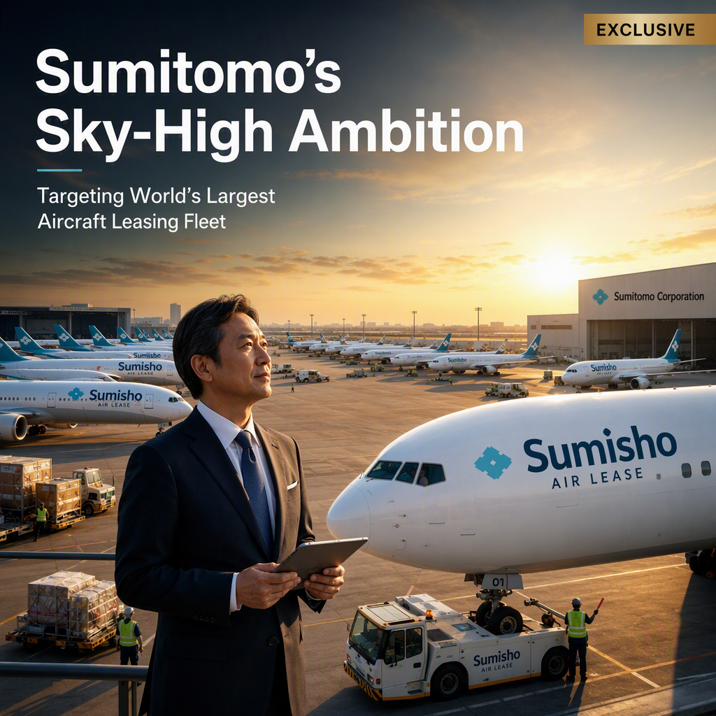 Sumitomo Corp. Targets World’s Largest Aircraft Leasing Fleet with 2,000-Plus Planes