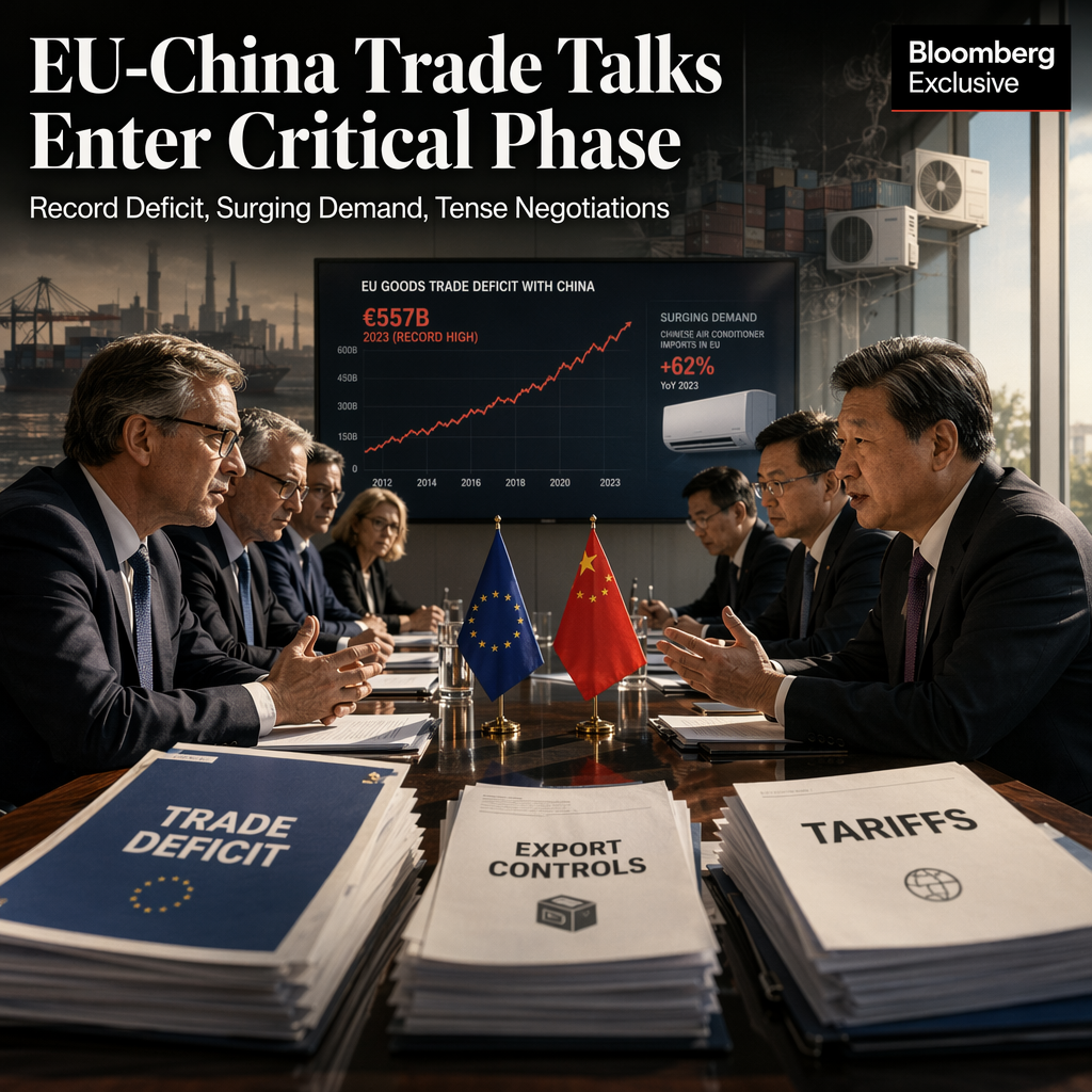 EU and China Launch Trade Talks Amid Record Deficit and Soaring Demand for Chinese Goods