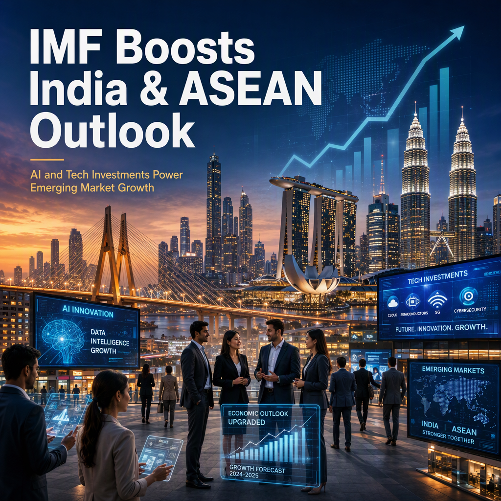 IMF Upgrades Growth Forecasts for India and ASEAN on AI and Tech Investment Surge
