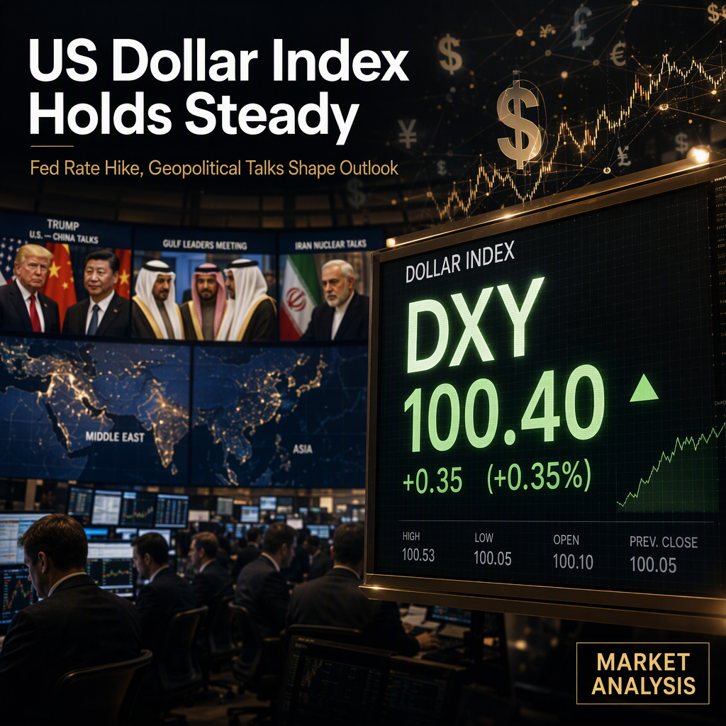 US Dollar Index Holds Gains Amid Fed Rate Hike Expectations and Key Geopolitical Meetings
