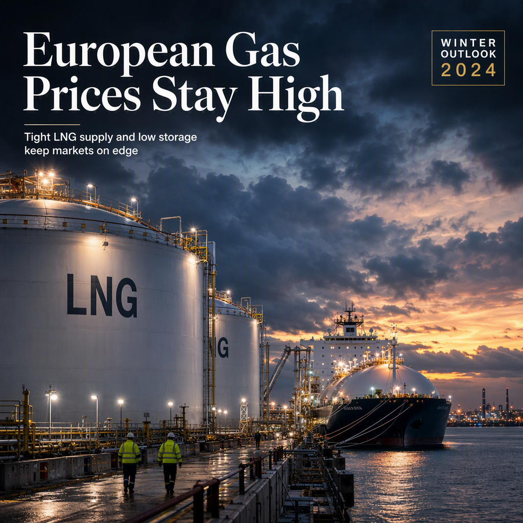European Natural Gas Prices Remain Elevated Amid Middle East Tensions and Tight LNG Market
