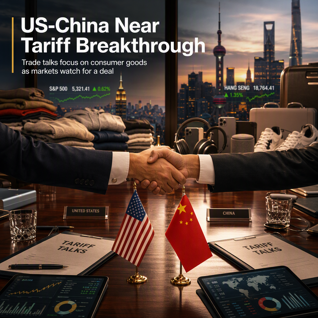 US and China Consider Tariff Cuts on 'Nonsensitive' Goods Ahead of Trump-Xi Summit