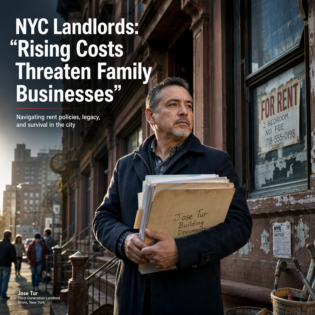NYC Landlords Warn Rising Costs and Rent Policies Threaten Family Businesses