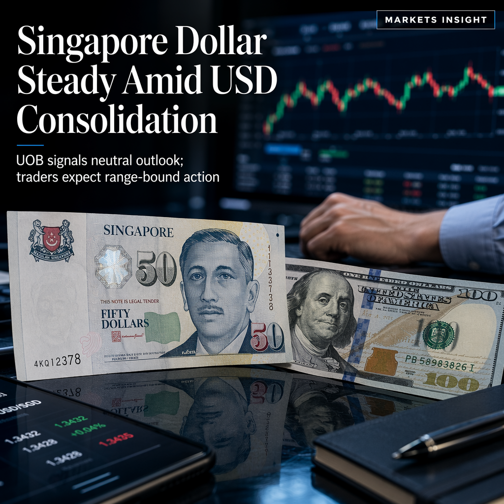 Singapore Dollar Holds Steady as UOB Signals Consolidation Against US Dollar